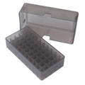 MTM PISTOL SLIP-TOP 50rd 41M-44M/CLEAR-SMOKE 24/CS