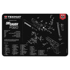 TEKMAT SIG SAUER P320 17"x 11" HANDGUN MAT