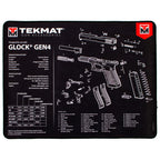 TEKMAT GLOCK GEN 4 20"x 15" HANDGUN MAT