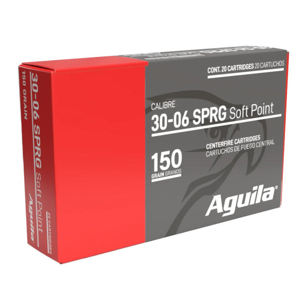 Aguila 30-06 Springfield Ammunition 150 Grain Hornady InterLock Spitzer Box of 20