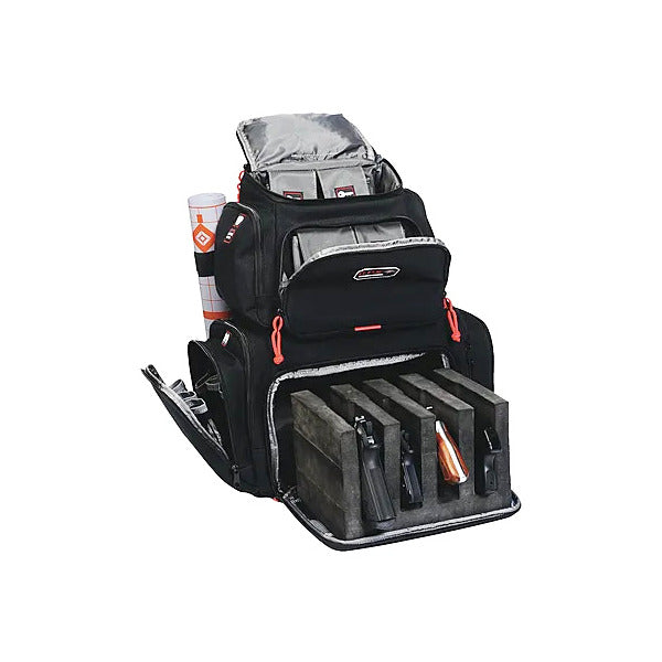 GPS HANDGUNNER BACKPACK w/4-GUN CRADLE BLACK