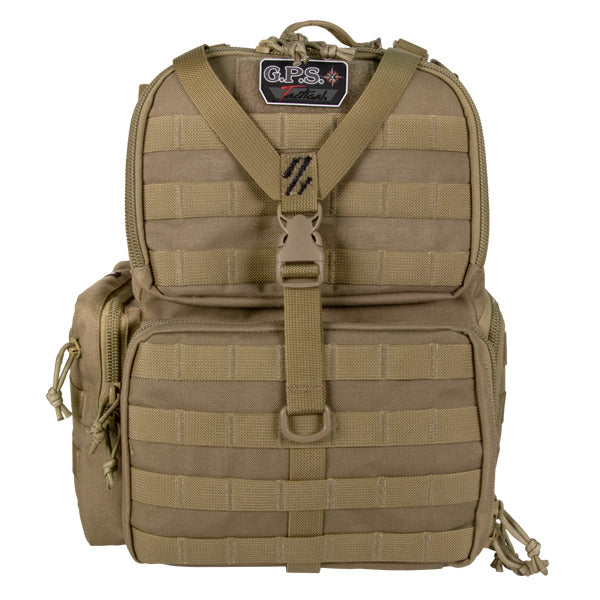 GPS TACTICAL RANGE 3-GUN BACKPACK TAN