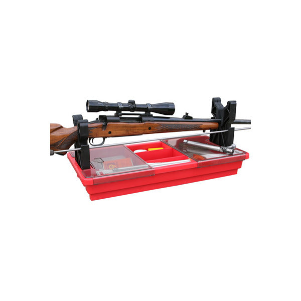 MTM Portable Rifle Maintenance Center Red