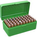 MTM RIFLE FLIP-TOP 50rd WSM/3855/4570 GREEN 24/CS