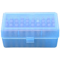MTM RIFLE FLIP-TOP 50rd WSM/4570 CLEAR-BLUE 24/CS