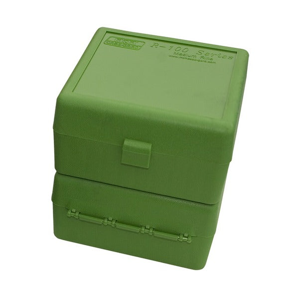 MTM RIFLE FLIP-TOP 100rd 17/222/223/GREEN 12/CS