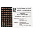Unis Ginex Large Pistol Magnum Primers Nickel Plated Case of 5000