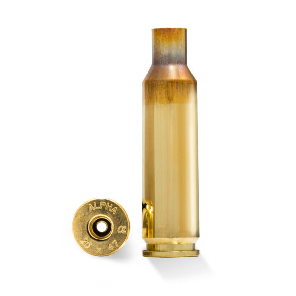 Alpha Munitions 25x47mm Lapua Brass Box of 100