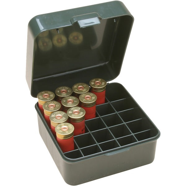 MTM SHOTGUN FLIP-TOP 25rd to 3"/12&20ga/GREEN 12/CS