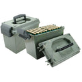 MTM SHOTSHELL DRY BOX 12g to 3"/2-50rd TRAYS/CAMO