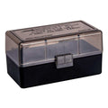 BERRY 222/223 HINGED-TOP BOX 50 RND-SMOKE/BLK 50/c
