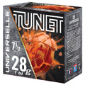 Tunet 12 Gauge Ammunition 2-3/4" #7.5 1 oz 1190 fps Case of 250