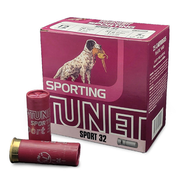 Tunet 12 Gauge Ammunition 2-3/4" #7.5 1-1/8 oz 1280 fps Case of 250