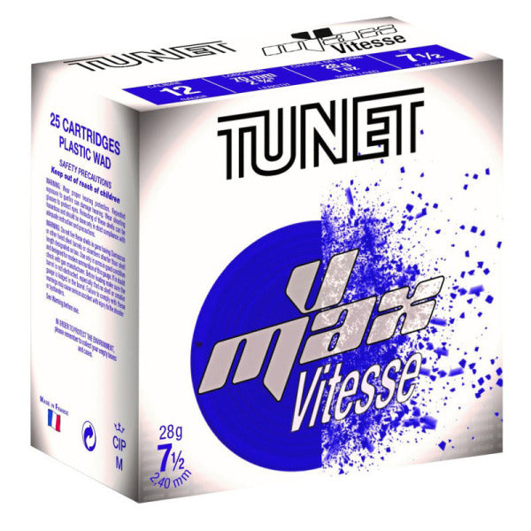 Tunet 12 Gauge Ammunition 2-3/4" #7.5 1 oz 1350 fps Case of 250