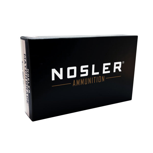 Nosler Match Grade 7mm PRC Ammunition 185 Grain Custom Competition Hollow Point Box of 20