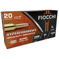 Fiocchi Hyperformance 6mm Creedmoor Ammunition 80 Grain Barnes TTSX Polymer Tip Box of 20