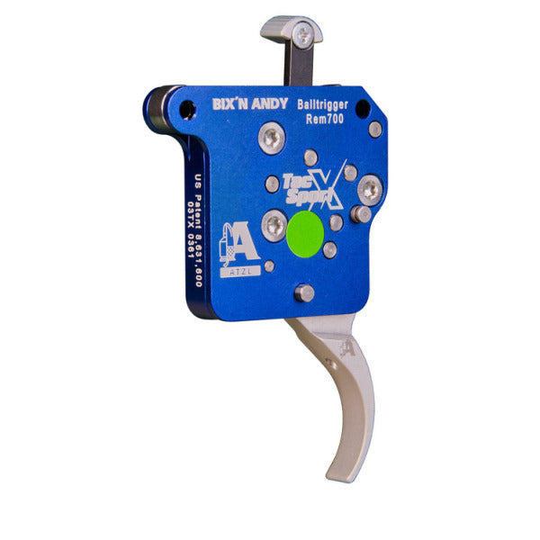 Bix'N Andy TacSport-X Single Stage Trigger with Wide Smooth Shoe & Top Right Safety Remington 700