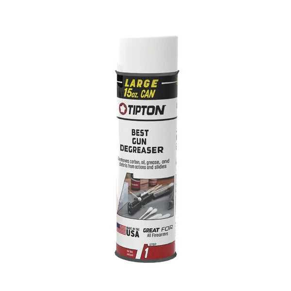 TIPTON BEST GUN DEGREASER 15oz AEROSOL "STEP 1"