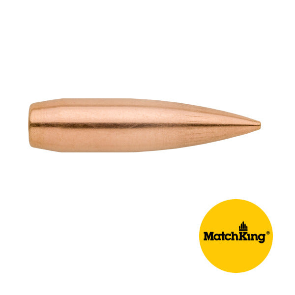 Sierra MatchKing 30 Caliber (.308 Diameter) Bullets 169 grain Boat Tail Hollow Point Box of 250