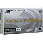 Federal Premium Terminal Ascent 7mm Backcountry Ammunition 170 Grain Polymer Tip Box of 20