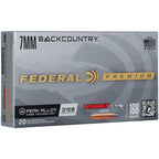 Federal Premium 7mm Backcountry Ammunition 168 Grain Barnes LRX Polymer Tip Box of 20
