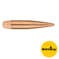 Sierra MatchKing 30 Caliber (.308 Diameter) Bullets 215 grain Boat Tail Hollow Point Box of 500
