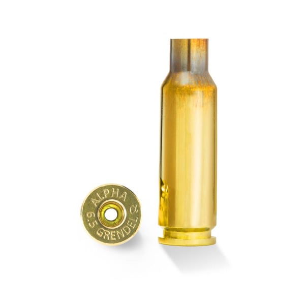 Alpha Munitions 6.5 Grendel Brass Box of 100