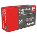 Aguila 5.56x45mm NATO Ammunition 55 Grain Full Metal Jacket Box of 30