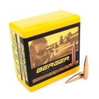 Berger Hybrid Target 277 Caliber, 6.8mm (.277 Diameter) Bullets 150 grain Boat Tail Hollow Point Box of 100