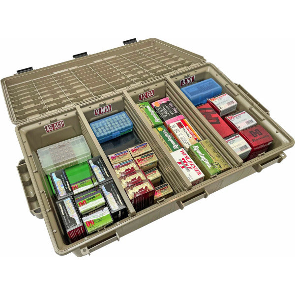 MTM AMMO CRATE DIVIDED LG UTILITY BOX/Dark Earth