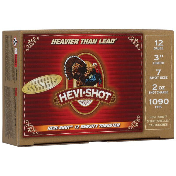 HEVI-SHOT 12ga HEVI-13 3" 2oz #7 TUNGSTEN 5/bx 10/c