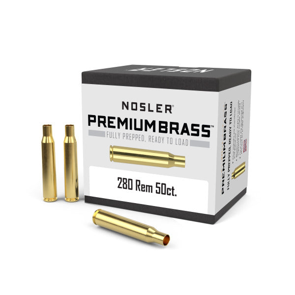 Nosler 280 Remington Brass Box of 50