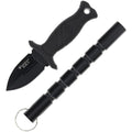 Smith & Wesson Personal Protection Fixed Blade Knife & Kubotan 2" Spear Point 8Cr13Mov Stainless Steel
