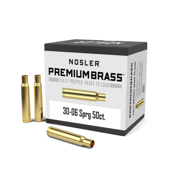 Nosler 30-06 Springfield Brass Box of 50