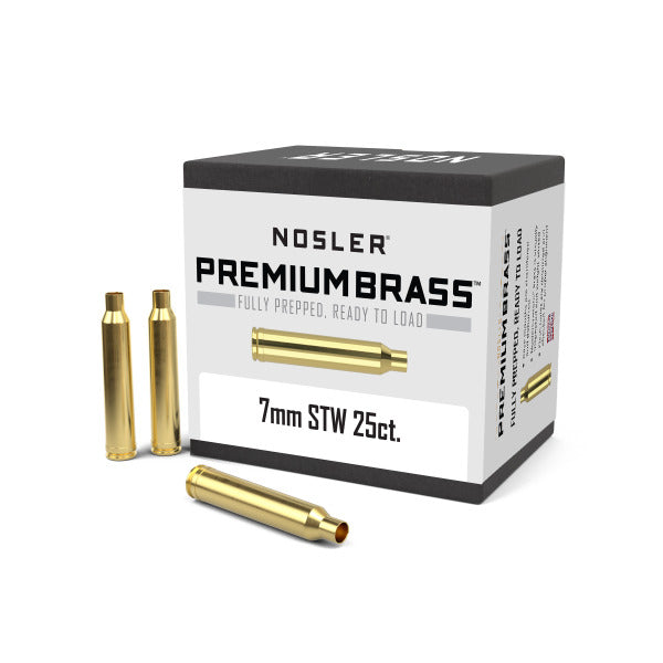 Nosler 7mm STW (Shooting Times Westerner) Brass Box of 25