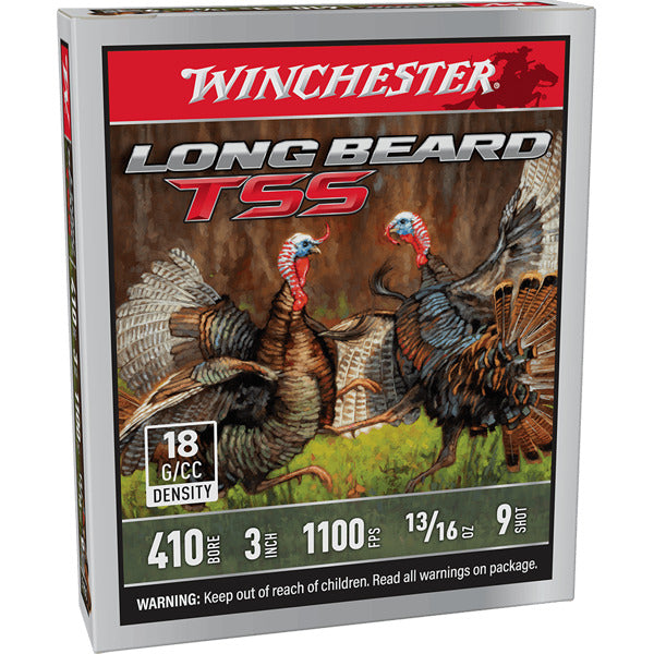 WINCHESTER AMMO 410br 3" 13/16oz #9 LONG BEARD TSS 5/box