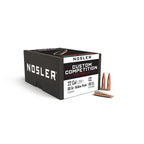 Nosler Custom Competition 22 Caliber (.224 Diameter) Bullets 80 grain Boat Tail Hollow Point Box of 100