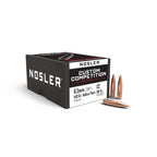 Nosler Custom Competition 264 Caliber, 6.5mm (.264 Diameter) Bullets 140 grain Boat Tail Hollow Point Box of 100