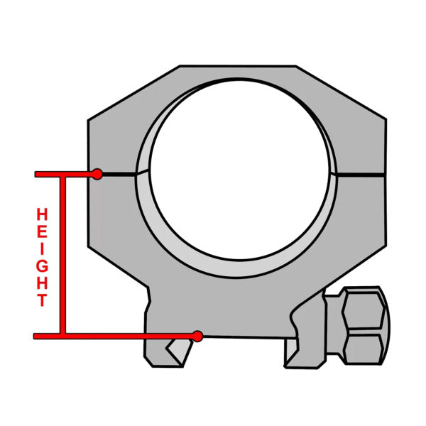 ATHLON ARMOR RINGS 34mm HIGH
