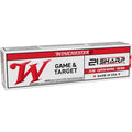 Winchester Game & Target 21 Sharp Ammunition 25 Grain Copper Matrix Flat Nose Box of 100