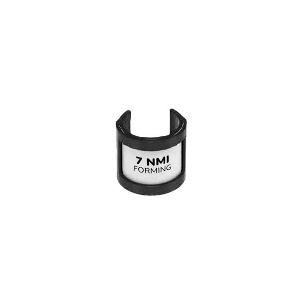 Primal Rights Black Clip On 7/8" Diameter Die Label Holder
