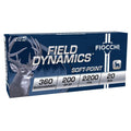 Fiocchi 360 Buckhammer Ammunition 200 Grain Spitzer Box of 20