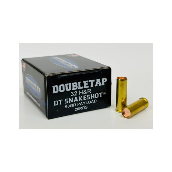 DoubleTap Snakeshot Payload 32 H&R Magnum Ammunition 90 Grain #9 Wadcutter and Shot Shot Box of 20