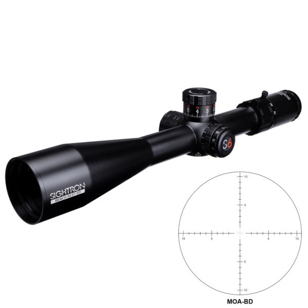 SIGHTRON 10-60x56ED S6 BENCHREST SFP-MOA-BD