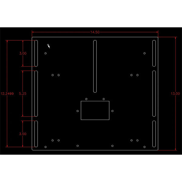 INLINE FABRICATION"THE RAILPLATE" MOUNTING/EMBEDDED RAILS/