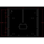 INLINE FABRICATION"THE RAILPLATE" MOUNTING/EMBEDDED RAILS/