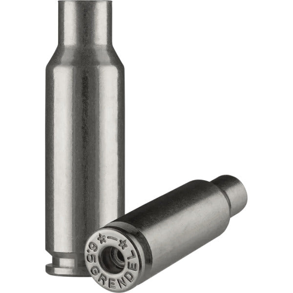 Starline 6.5 Grendel Nickel Plated Brass Bag of 100