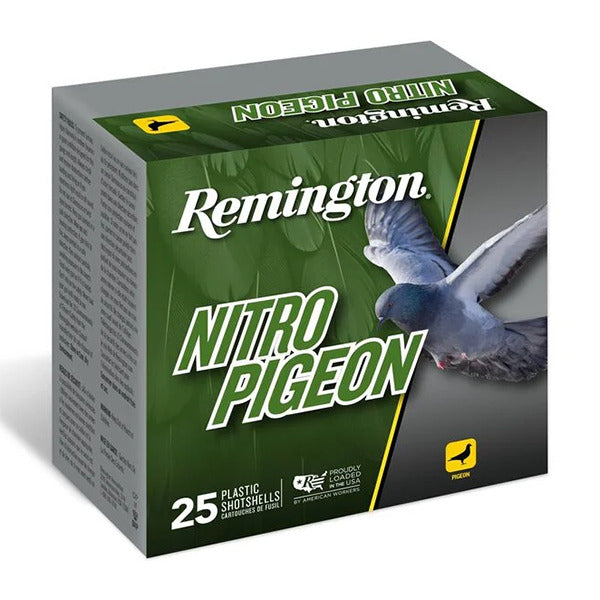 Remington Nitro Pigeon 12 Gauge Ammunition 2-3/4" #7.5 1-1/4 oz Steel Box of 25