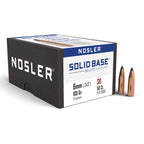 Nosler Solid Base 243 Caliber, 6mm (.243 Diameter) Bullets 100 grain Jacketed Soft Point Box of 50