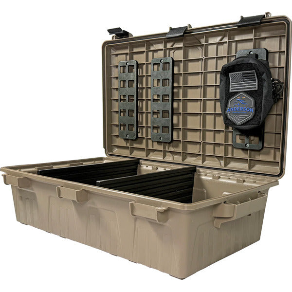 MTM ACDC50 CRATE MOLLE PANEL 2-PK BLACK 6/CS